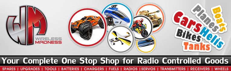 Wireless Madness for RC Cars, Planes, Helicopters, Trucks & More